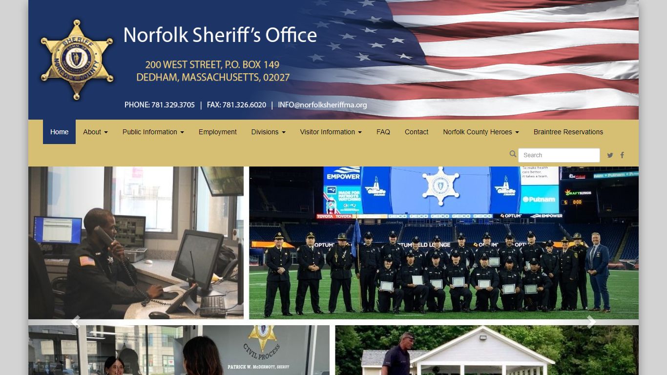 Norfolk County Sheriff's Office | Home